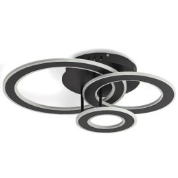Flush Mount Τριπλό Ακρυλικό Στρογγυλό Φωτιστικό Οροφής