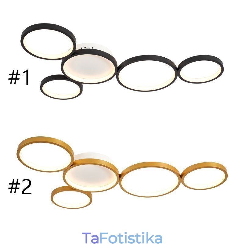 Μοντέρνο Flush Mount Art Φωτιστικό Οροφής Αλουμινίου