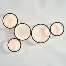 Μοντέρνο Flush Mount Art Φωτιστικό Οροφής Αλουμινίου