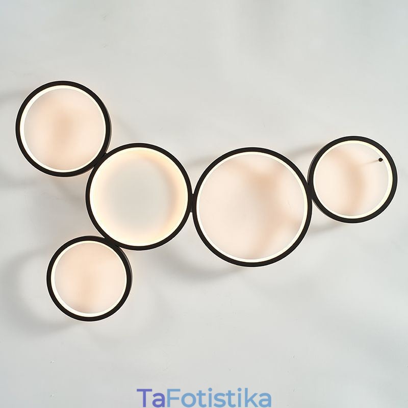 Μοντέρνο Flush Mount Art Φωτιστικό Οροφής Αλουμινίου