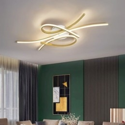 Minimalist Flush Mount Φωτιστικό οροφής από αλουμίνιο Art Butterfly