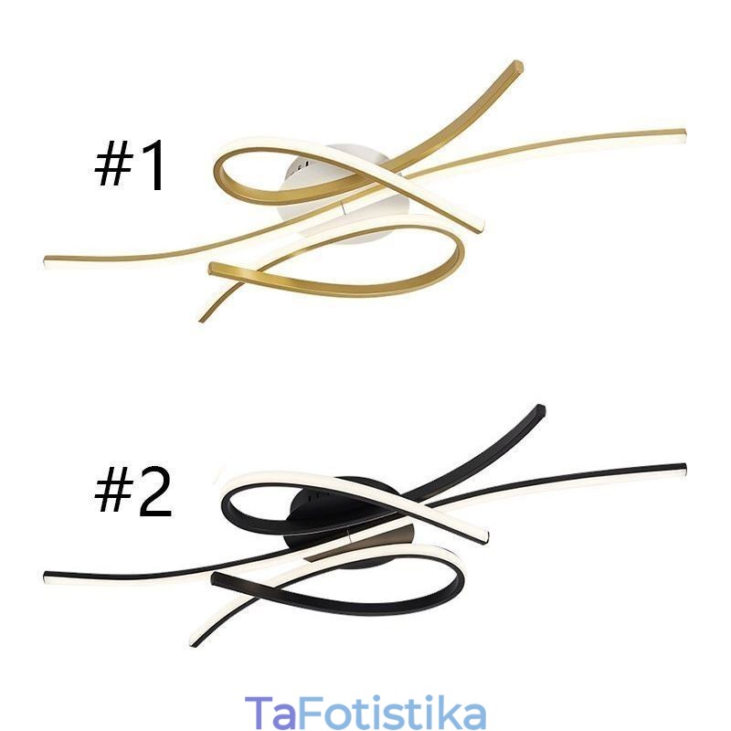 Minimalist Flush Mount Φωτιστικό οροφής από αλουμίνιο Art Butterfly