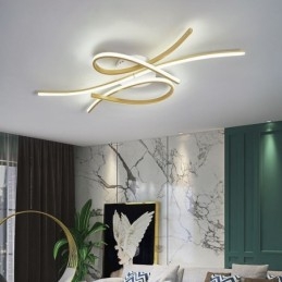 Minimalist Flush Mount Φωτιστικό οροφής από αλουμίνιο Art Butterfly