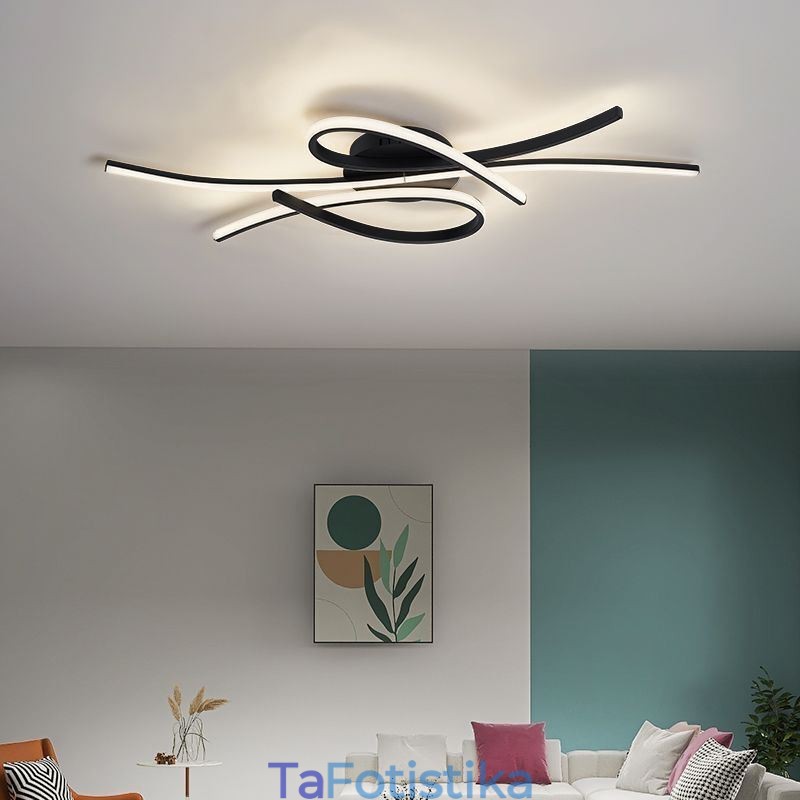 Minimalist Flush Mount Φωτιστικό οροφής από αλουμίνιο Art Butterfly