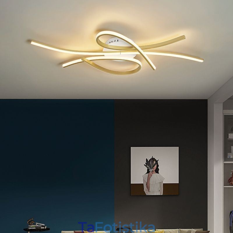 Minimalist Flush Mount Φωτιστικό οροφής από αλουμίνιο Art Butterfly