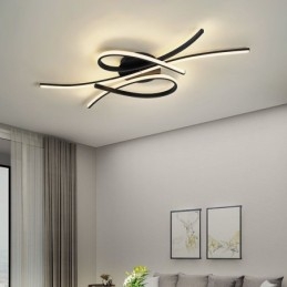 Minimalist Flush Mount Φωτιστικό οροφής από αλουμίνιο Art Butterfly