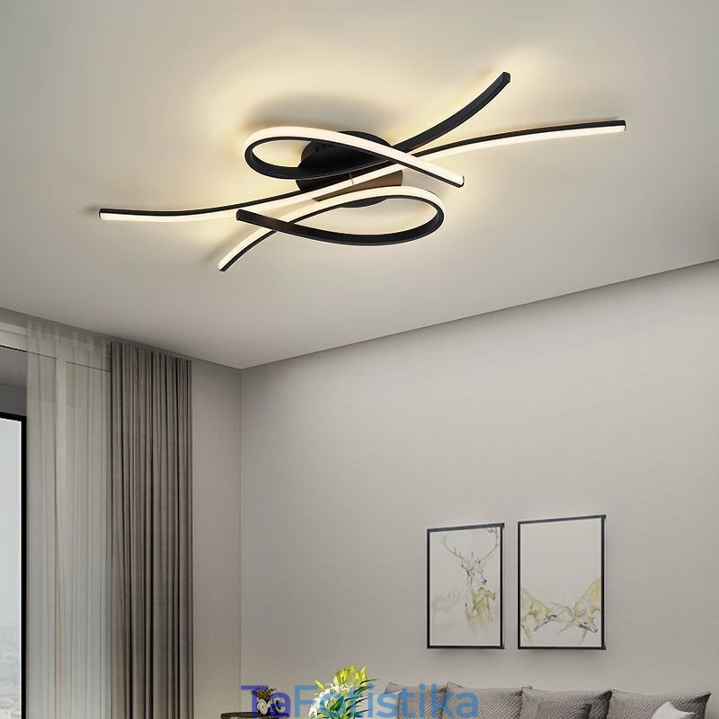 Minimalist Flush Mount Φωτιστικό οροφής από αλουμίνιο Art Butterfly