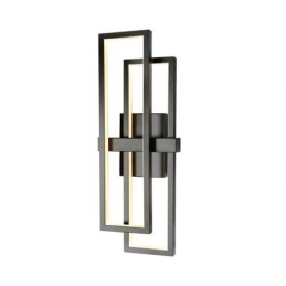 Γεωμετρικό τετράγωνο φωτιστικό οροφής Minimalist Flush Mount Art Aluminium