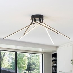 Φωτιστικό οροφής Creative Flush Mount Aluminium Art Windmill