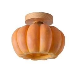 Ιαπωνικά ρετρό φώτα οροφής μονόκεφαλα Pumpkin Flush Mount