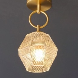 Μοντέρνο Flush Mount Glass Φωτισμός Σπιτιού Δημιουργικό Φωτιστικό Οροφής