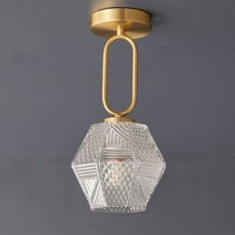 Μοντέρνο Flush Mount Glass Φωτισμός Σπιτιού Δημιουργικό Φωτιστικό Οροφής