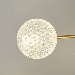 Διακοσμητικό φωτιστικό μοντέρνο Flush Mount Golden Tailing Light