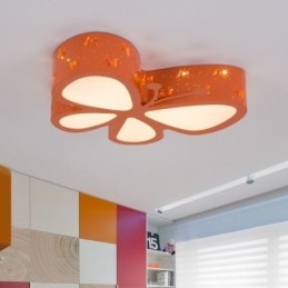 Σύγχρονο μεταλλικό εξάρτημα οροφής Butterfly Flush Mount
