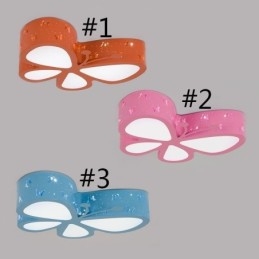 Σύγχρονο μεταλλικό εξάρτημα οροφής Butterfly Flush Mount