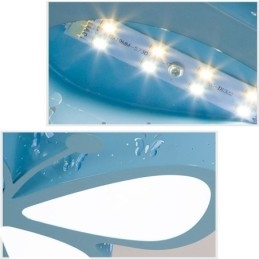 Σύγχρονο μεταλλικό εξάρτημα οροφής Butterfly Flush Mount