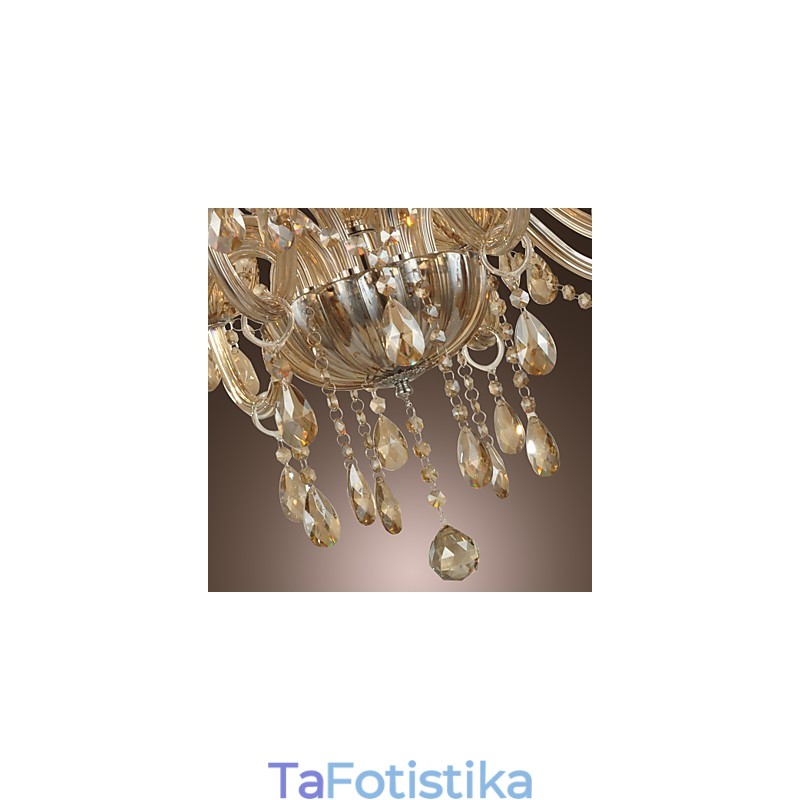 Chandelier Crystal Luxury Modern 2 Tiers Living 12 Lights