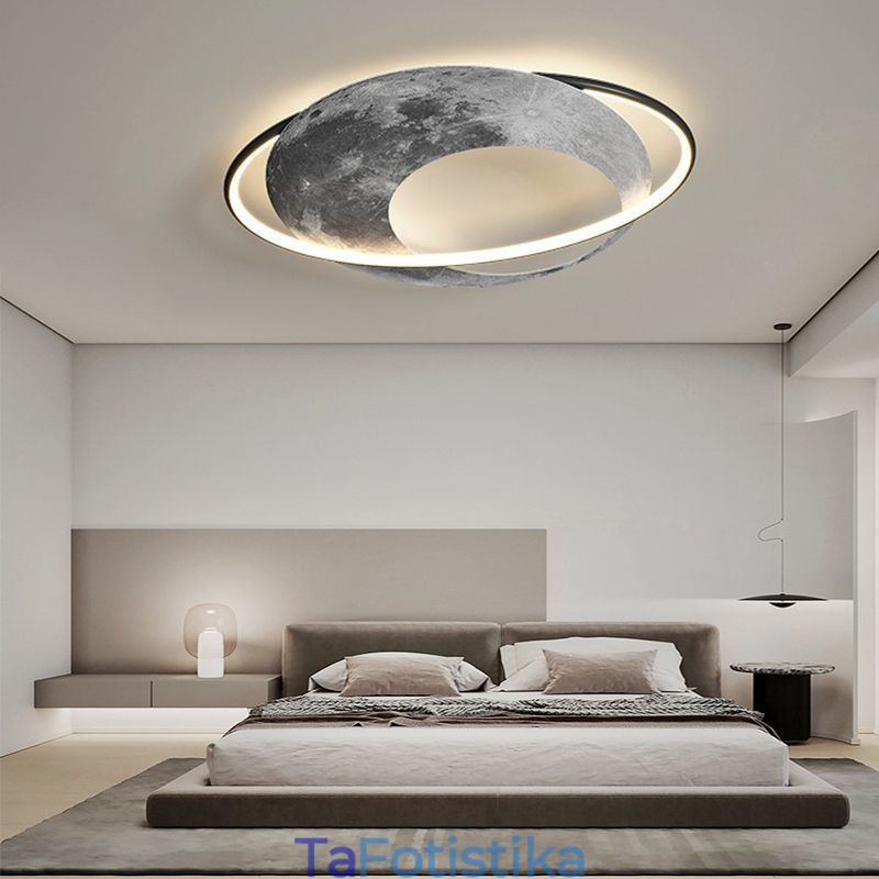 Φωτιστικό οροφής Flush Mount Moon φωτιστικό οροφής