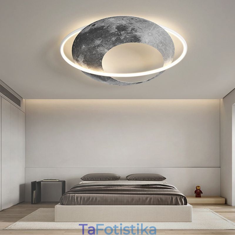 Φωτιστικό οροφής Flush Mount Moon φωτιστικό οροφής