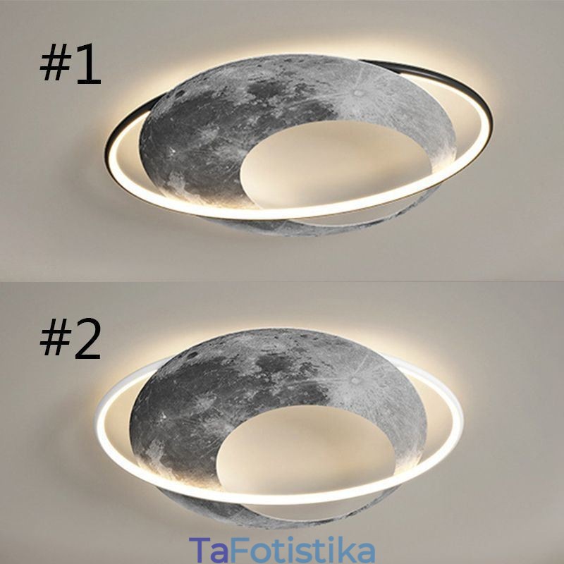 Φωτιστικό οροφής Flush Mount Moon φωτιστικό οροφής