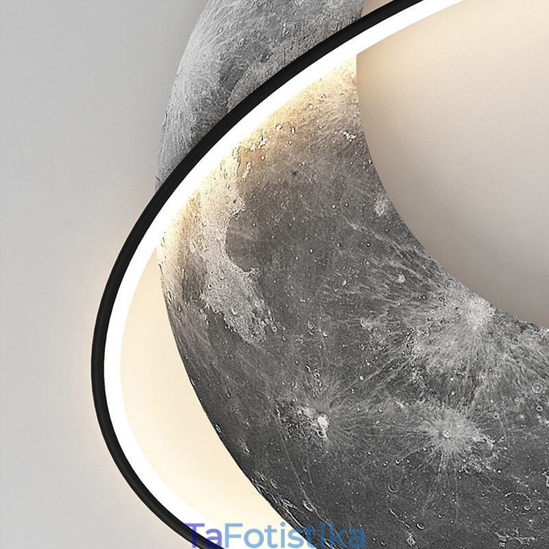 Φωτιστικό οροφής Flush Mount Moon φωτιστικό οροφής