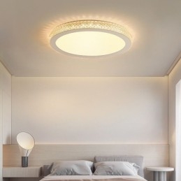 Μοντέρνο Φωτιστικό Οροφής Γυαλιστερό Diamond Flush Mount