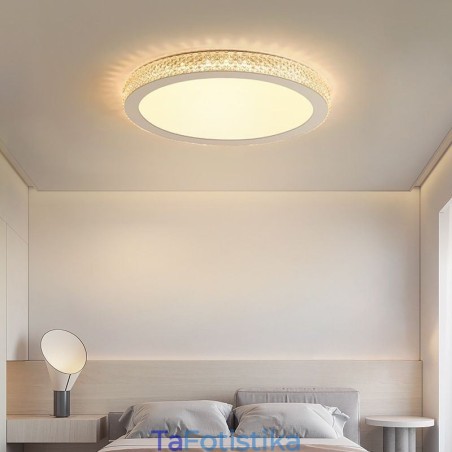 Μοντέρνο Φωτιστικό Οροφής Γυαλιστερό Diamond Flush Mount Μοντέρνο Φωτιστικό Οροφής Γυαλιστερό Diamond Flush Mount