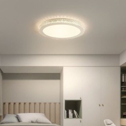 Μοντέρνο Φωτιστικό Οροφής Γυαλιστερό Diamond Flush Mount