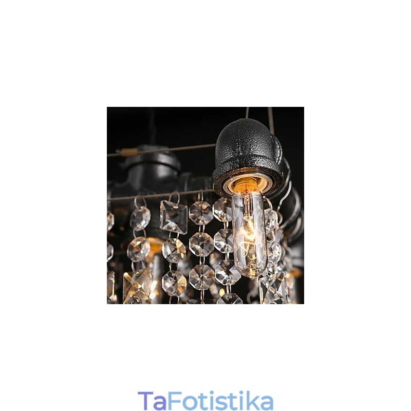 Πολυέλαιος Mini Style Rustic Lodge Retro Metal