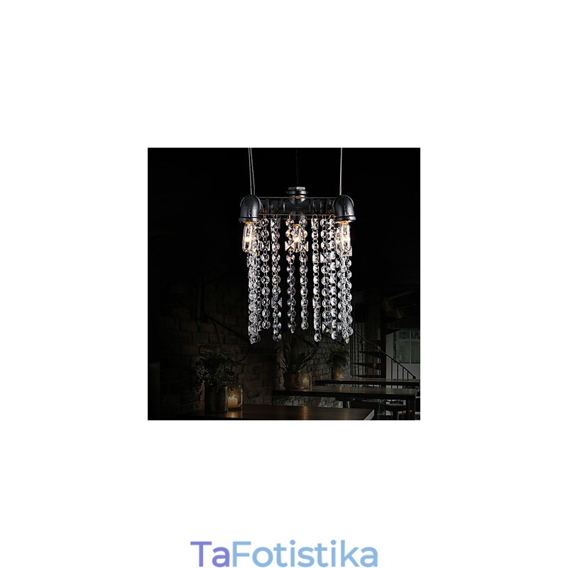 Πολυέλαιος Mini Style Rustic Lodge Retro Metal
