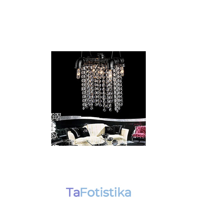 Πολυέλαιος Mini Style Rustic Lodge Retro Metal