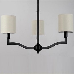 American Country Hanging Lights Nordic Contracted ζεστό υφασμάτινο καπάκι Λάμπες και φανάρια