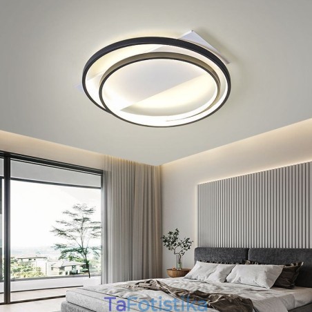 Μοντέρνο φωτιστικό οροφής, στρογγυλό, χωνευτό φωτιστικό οροφής