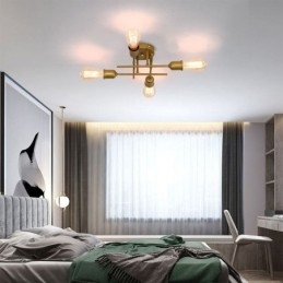 Φωτιστικό οροφής Flush Mount 4 Φωτιστικό Πρίζα