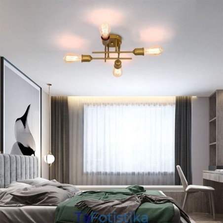 Φωτιστικό οροφής Flush Mount 4 Φωτιστικό Πρίζα Φωτιστικό οροφής Flush Mount 4 Φωτιστικό Πρίζα