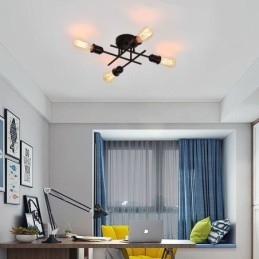 Φωτιστικό οροφής Flush Mount 4 Φωτιστικό Πρίζα