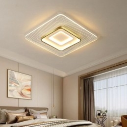 Φωτιστικό οροφής Flush Mount Τετράγωνο φωτιστικό οροφής