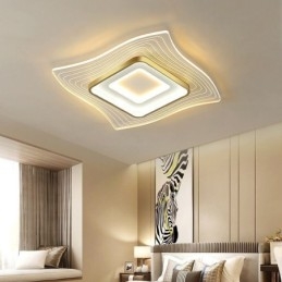 Μοντέρνο φωτιστικό οροφής Flush Mount τετράγωνο φωτιστικό οροφής