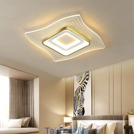 Μοντέρνο φωτιστικό οροφής Flush Mount τετράγωνο φωτιστικό οροφής Μοντέρνο φωτιστικό οροφής Flush Mount τετράγωνο φωτιστικό οροφής