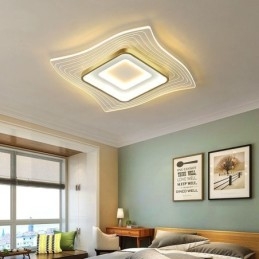 Μοντέρνο φωτιστικό οροφής Flush Mount τετράγωνο φωτιστικό οροφής