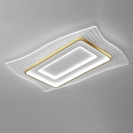 Μοντέρνο φωτιστικό οροφής Flush Mount τετράγωνο φωτιστικό οροφής