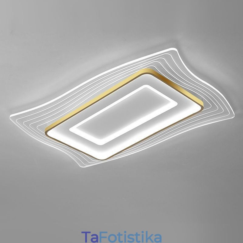Μοντέρνο φωτιστικό οροφής Flush Mount τετράγωνο φωτιστικό οροφής