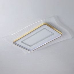 Μοντέρνο φωτιστικό οροφής Flush Mount τετράγωνο φωτιστικό οροφής
