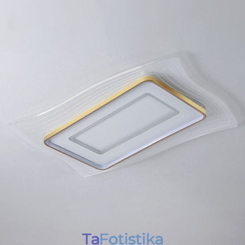 Μοντέρνο φωτιστικό οροφής Flush Mount τετράγωνο φωτιστικό οροφής