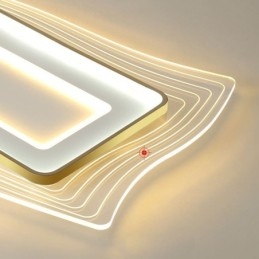 Μοντέρνο φωτιστικό οροφής Flush Mount τετράγωνο φωτιστικό οροφής