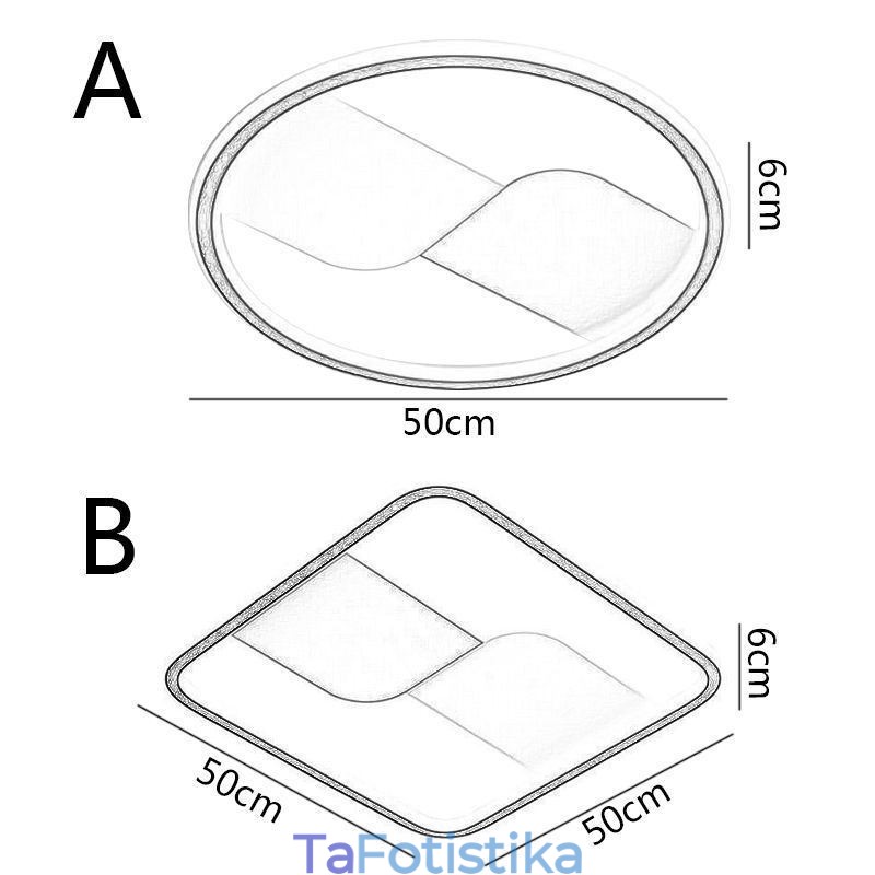 Φωτιστικό οροφής Flush Mount Στρογγυλό Φωτιστικό Οροφής Flush Mount