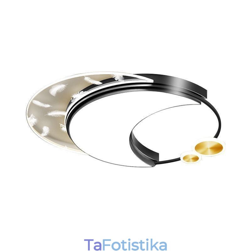 Φωτιστικό οροφής Flush Mount Modern Moon Shape