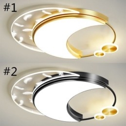 Φωτιστικό οροφής Flush Mount Modern Moon Shape