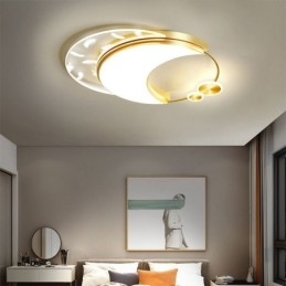 Φωτιστικό οροφής Flush Mount Modern Moon Shape