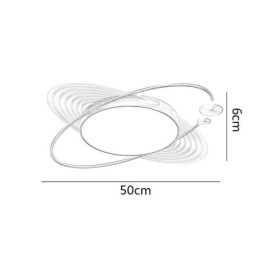Μοντέρνο Flush Mount Lighting Creative Planet φωτιστικό οροφής